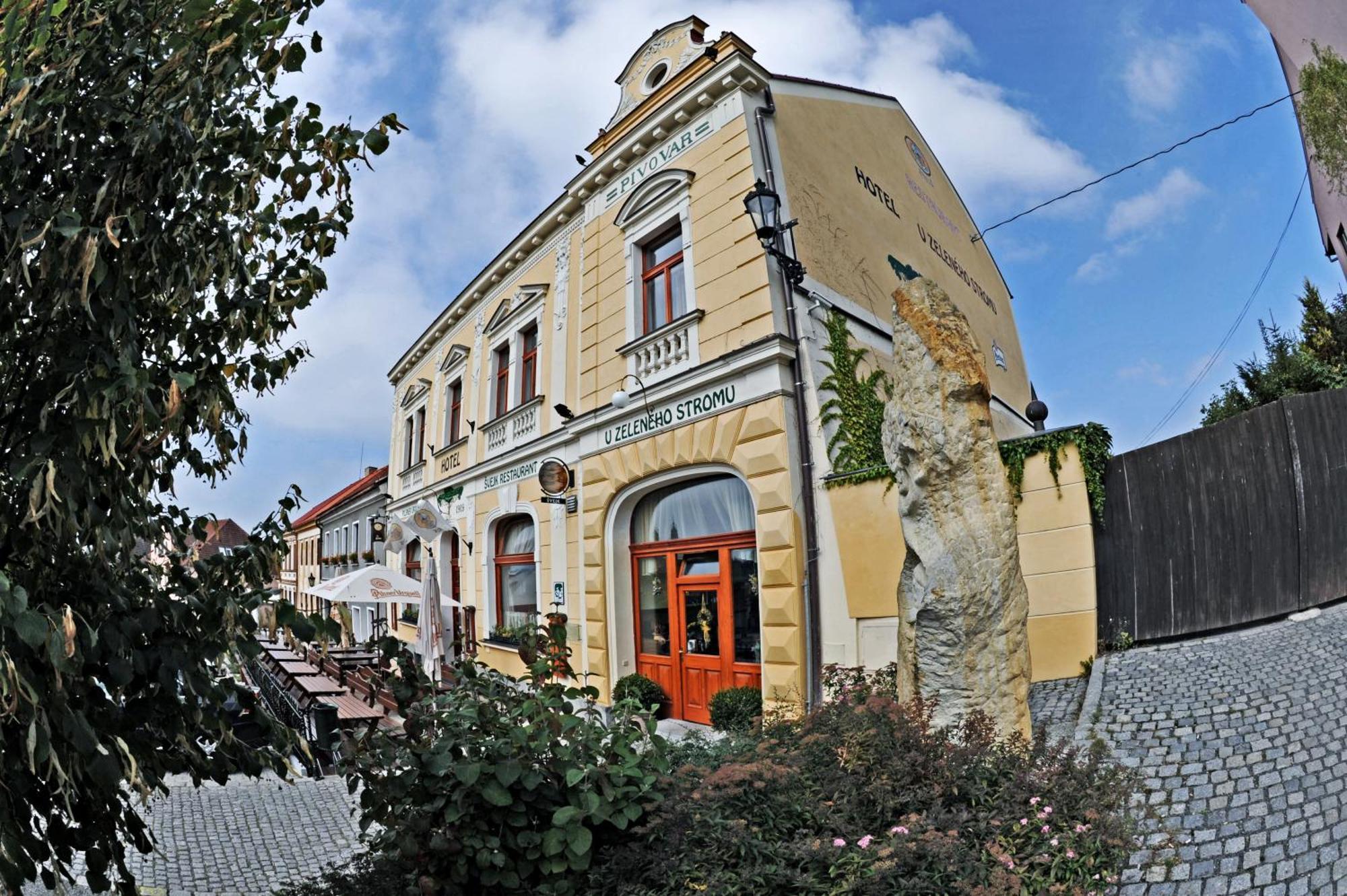 Hotel U Zeleneho Stromu Nepomuk Esterno foto