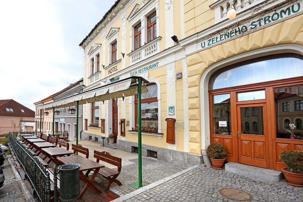 Hotel U Zeleneho Stromu Nepomuk Esterno foto
